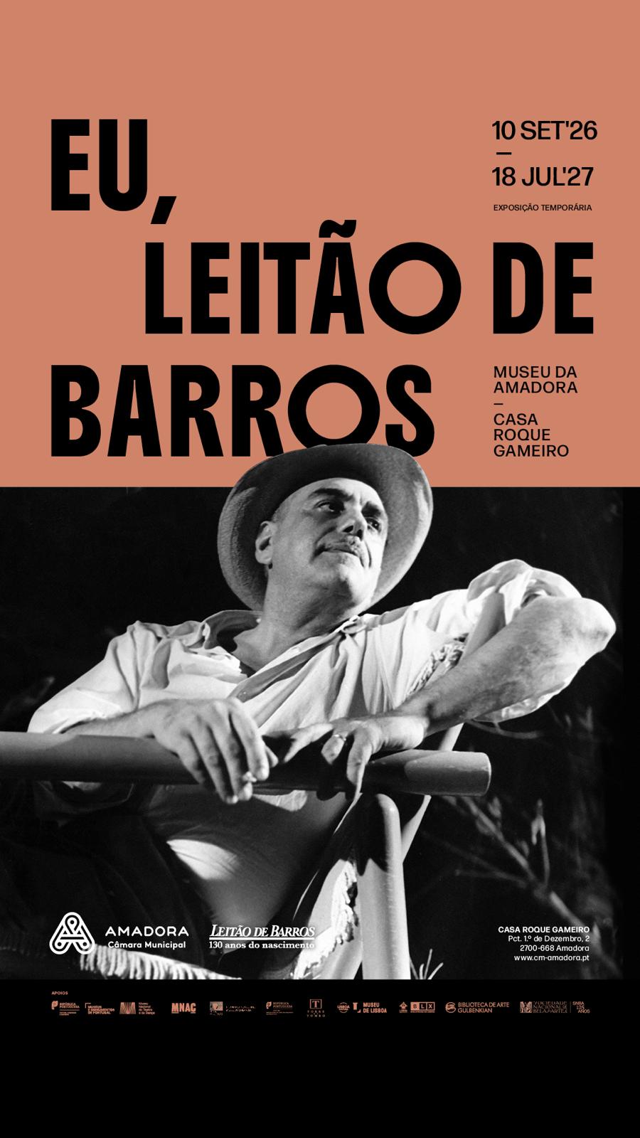 Cartaz da exposição Eu, Leitão de Barros